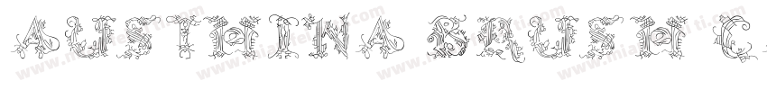 Austhina Brush Calli字体转换